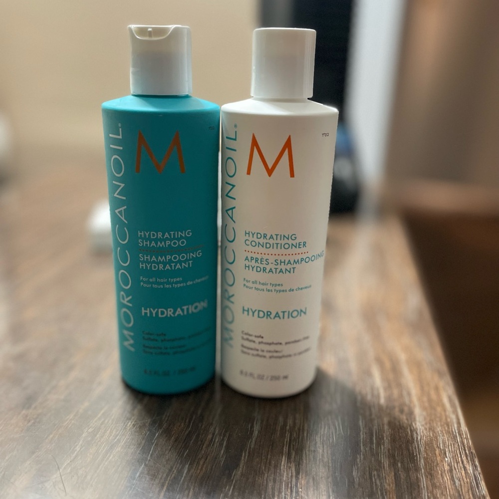 New Morccanoil hydrating Shampoo and conditioner